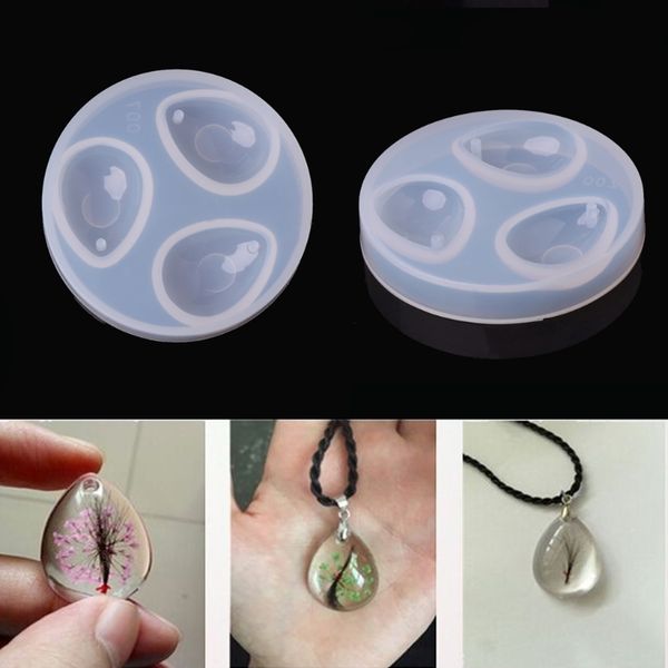 diy silicone pendant water drop gem mold resin casing craft making tool jewelry 
diy silicone pendant water drop gem mold resin casing craft making tool jewelry