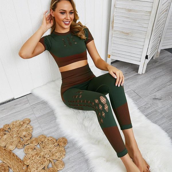 2 piece sport clothing hollowing out sport suit workout tracksuit for women running tight dance sportswear yoga women set
2 piece sport clothing hollowing out sport suit workout tracksuit for women running tight dance sportswear yoga women set