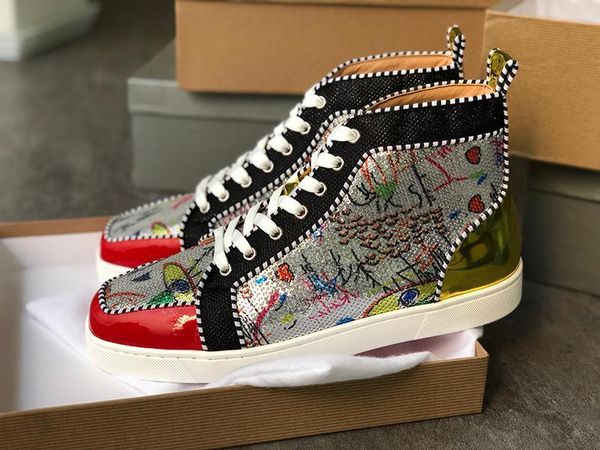 fashion luxury designer shoes high-spikes sneakers red bottom genuine leather sneakers mens trainers casual shoes wedding shoes us13 d09, Black
fashion luxury designer shoes high-spikes sneakers red bottom genuine leather sneakers mens trainers casual shoes wedding shoes us13 d09, Black