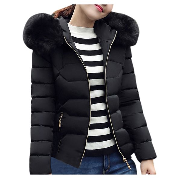jaycosin short warm women coat 2019 winter women's down cotton short faux collar hooded coat quilted jacket l401106, Black
jaycosin short warm women coat 2019 winter women's down cotton short faux collar hooded coat quilted jacket l401106, Black