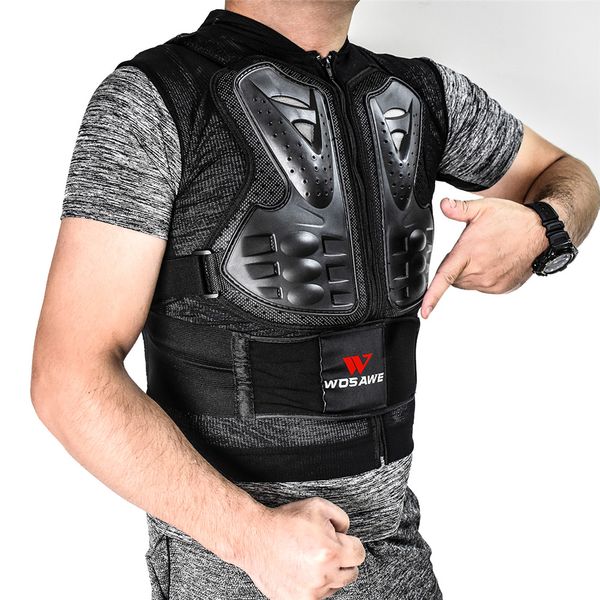 wosawe motorcycle back support protective vest eva pad snowboard hockey sports sleeveless safety jackets protection armor
wosawe motorcycle back support protective vest eva pad snowboard hockey sports sleeveless safety jackets protection armor