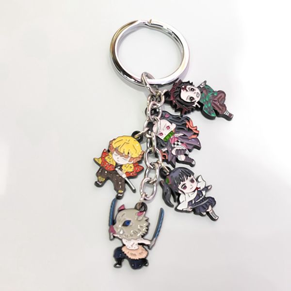 anime demon slayer kimetsu no yaiba keychain cartoon figure kamado tanjirou nezuko keyring20%, Silver
anime demon slayer kimetsu no yaiba keychain cartoon figure kamado tanjirou nezuko keyring20%, Silver