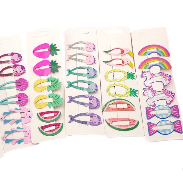 kids hair accessories headwear flamingo pineapple fruit hairpins cartoon mermaid horse rainbow hair clip for girl, Golden;silver
kids hair accessories headwear flamingo pineapple fruit hairpins cartoon mermaid horse rainbow hair clip for girl, Golden;silver