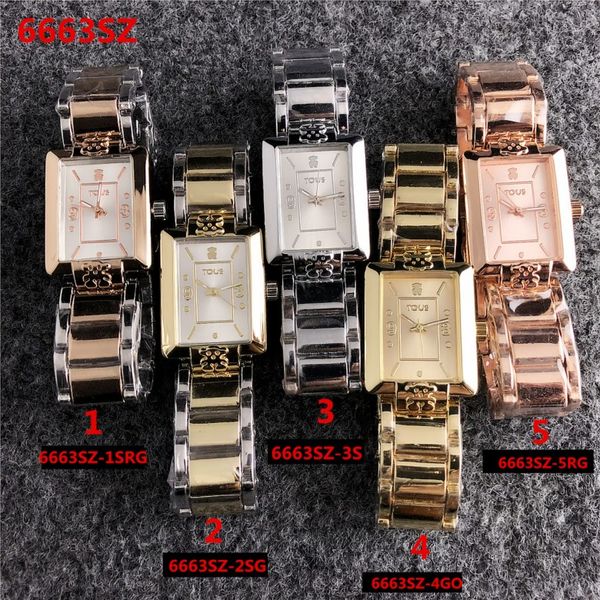 2019 new ladies 26mm fashion luxury watch rectangular shape stainless steel bracelet ladies watch dress casual quartz watch, Slivery;brown
2019 new ladies 26mm fashion luxury watch rectangular shape stainless steel bracelet ladies watch dress casual quartz watch, Slivery;brown