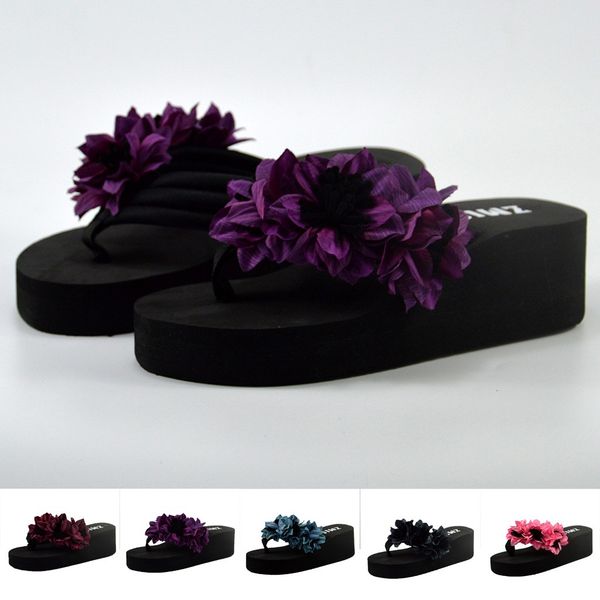 women muffin wedge slippers 2019 spring new sandals home bathroom fashion beach flip flops shoes girls casual flat slippers, Black
women muffin wedge slippers 2019 spring new sandals home bathroom fashion beach flip flops shoes girls casual flat slippers, Black