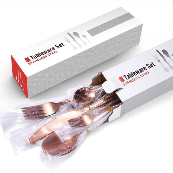 western stainless steel tableware restaurant style flatware 6 persons cutlery set with small gift box packing
western stainless steel tableware restaurant style flatware 6 persons cutlery set with small gift box packing