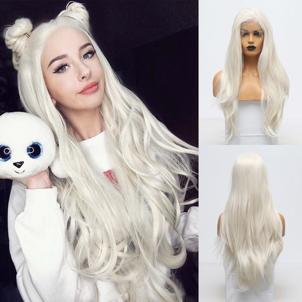 rongduoyi long wavy synthetic lace front wigs for women #60 blonde heat resistant fiber hair lace wig side part blonded wigs, Black
rongduoyi long wavy synthetic lace front wigs for women #60 blonde heat resistant fiber hair lace wig side part blonded wigs, Black