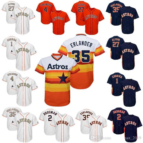 35 justin verlander 2 alex bregman 27 jose altuve jersey men 4 george springer 1 carlos correa 7 craig biggio 34 ryan jerseys, Black
35 justin verlander 2 alex bregman 27 jose altuve jersey men 4 george springer 1 carlos correa 7 craig biggio 34 ryan jerseys, Black
