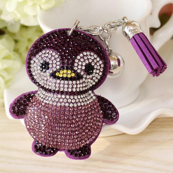 beautiful owl keychain glittering full rhinestone alloy key chain for women girl car bag accessories fashion key ring, Silver
beautiful owl keychain glittering full rhinestone alloy key chain for women girl car bag accessories fashion key ring, Silver
