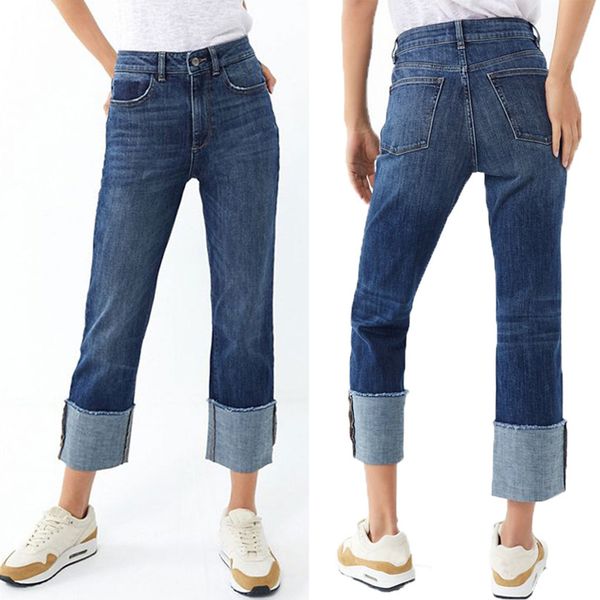 feitong pants for women spodnie damskie jeansy pantalon femme large trousers women 2019 pantalones de mujer #35, Black;white
feitong pants for women spodnie damskie jeansy pantalon femme large trousers women 2019 pantalones de mujer #35, Black;white