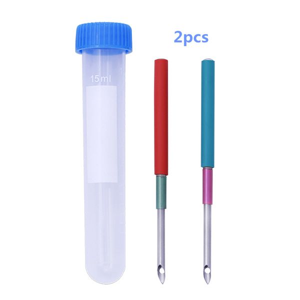 miusie 2pcs/set metal embroidery stitching punch needle handmade needlepoint kits sewing tool set with tube for diy, Black
miusie 2pcs/set metal embroidery stitching punch needle handmade needlepoint kits sewing tool set with tube for diy, Black
