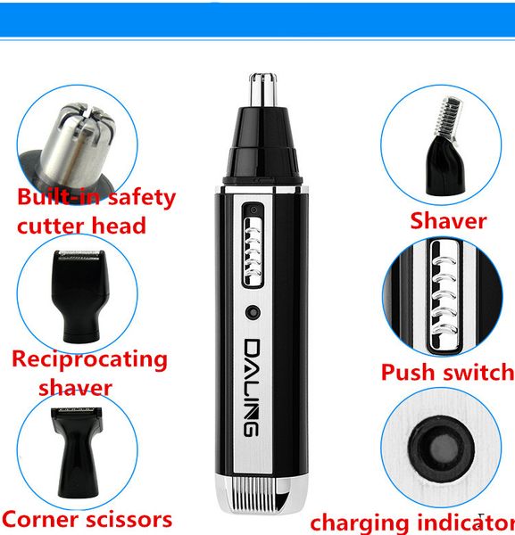 4-in-1 multifunctional rechargeable electric shaver men's waterproof razor, hair and nose hair, multi-function razor 220v 3w
4-in-1 multifunctional rechargeable electric shaver men's waterproof razor, hair and nose hair, multi-function razor 220v 3w