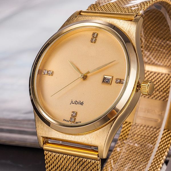 2019 sleek minimalist design men's and women's stainless steel mesh belt quartz watch relogio masculino reloj mujer, Slivery;brown
2019 sleek minimalist design men's and women's stainless steel mesh belt quartz watch relogio masculino reloj mujer, Slivery;brown