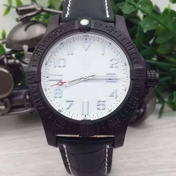 high grade br 1884 blackbird 44 avenger seawolf black steel code white automatic movement leather belt a1337111 hurricane mens watches, Slivery;brown
high grade br 1884 blackbird 44 avenger seawolf black steel code white automatic movement leather belt a1337111 hurricane mens watches, Slivery;brown