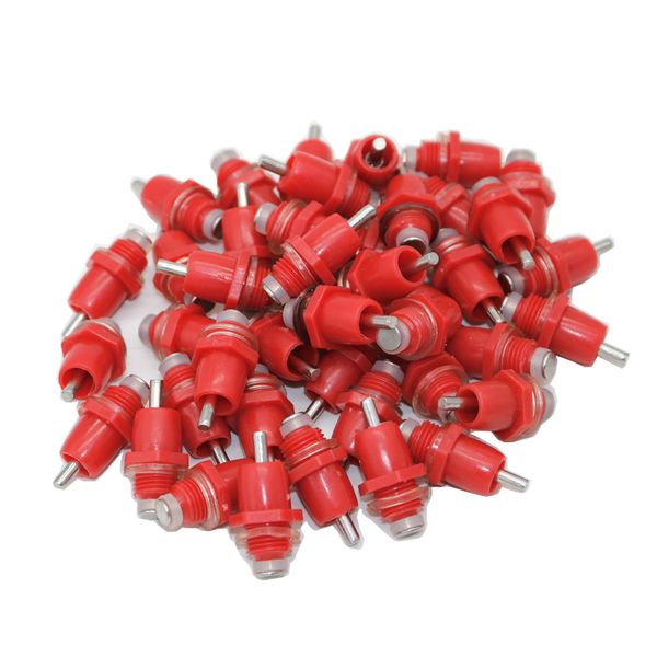 10 pcs poultry chicken nipple drinker drinking fountain red spring type mouth water poultry farming feeding equipment
10 pcs poultry chicken nipple drinker drinking fountain red spring type mouth water poultry farming feeding equipment