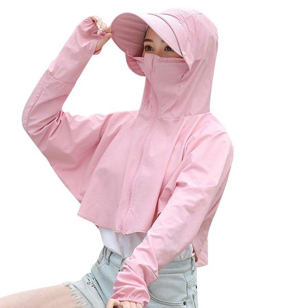 women sun protective hooded coat female outwear 2019 summer sunscreen windbreake anti-uv jacket hat breathable cycling coats5.29, Black;brown
women sun protective hooded coat female outwear 2019 summer sunscreen windbreake anti-uv jacket hat breathable cycling coats5.29, Black;brown