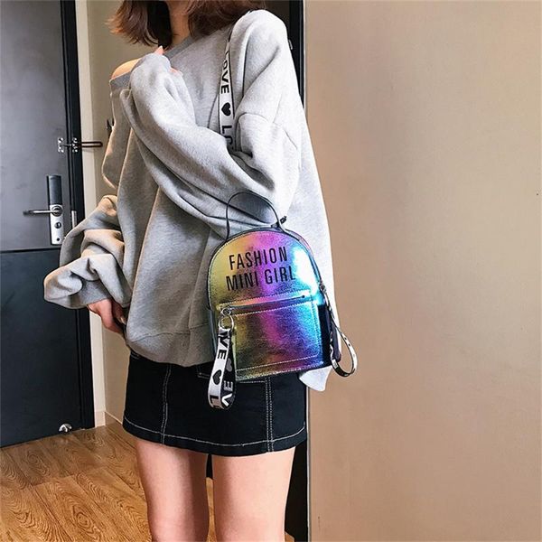 2020 girls mini backpack shining leather shoulder bag ladies party shopping bag bling letter print mochila bolsa
2020 girls mini backpack shining leather shoulder bag ladies party shopping bag bling letter print mochila bolsa