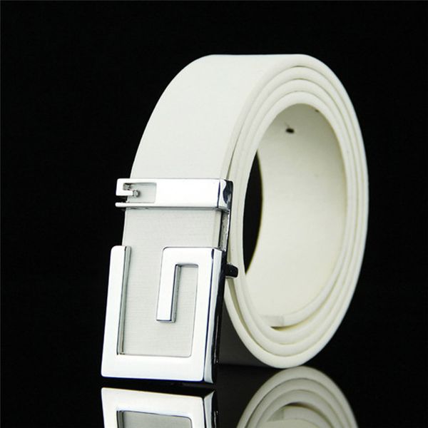 belt men luxury leather belts for men strap male metal smooth girdle buckle waistband ceinture para hombre 2019 new jaycosin, Black;brown