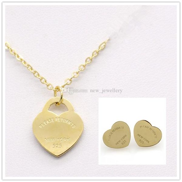 gold color titanium stainless steel letter t heart earrings necklace for women lady fashion love wedding brand jewelry set, Silver
gold color titanium stainless steel letter t heart earrings necklace for women lady fashion love wedding brand jewelry set, Silver