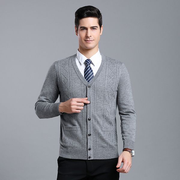 macrosea autumn&winter thick men's argyle wool cardigan sweater classic style male's long sleeves sweater sweatercoat 9082, White;black
macrosea autumn&winter thick men's argyle wool cardigan sweater classic style male's long sleeves sweater sweatercoat 9082, White;black