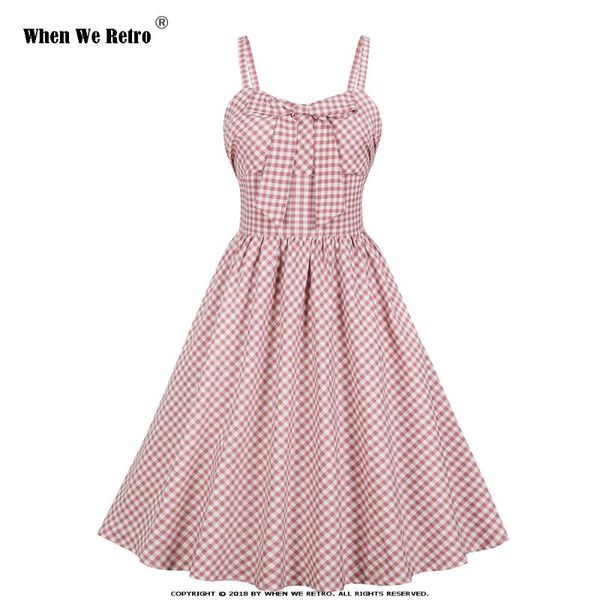 spaghetti strap summer dress women plus size vintage plaid print dress a-line big swing elegant midi femme qy0928, Black;gray
spaghetti strap summer dress women plus size vintage plaid print dress a-line big swing elegant midi femme qy0928, Black;gray
