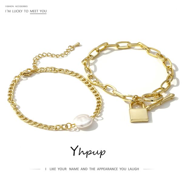 yhpup combination bracelet trendy gold imitation pearls bangle 2pcs girlfriend lovers jewelry accessories for female office 16 k, Golden;silver
yhpup combination bracelet trendy gold imitation pearls bangle 2pcs girlfriend lovers jewelry accessories for female office 16 k, Golden;silver