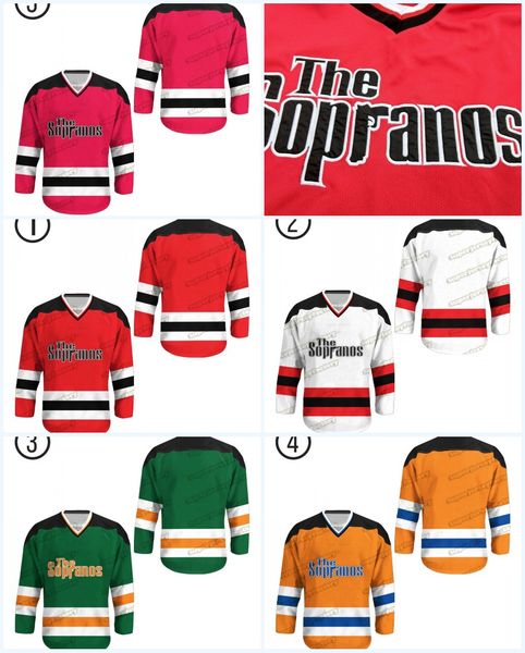 exclusive merchandise the sopranos hockey jerseys 100% stitched red white green yellow s-3xl fast shipping, Black;red
exclusive merchandise the sopranos hockey jerseys 100% stitched red white green yellow s-3xl fast shipping, Black;red