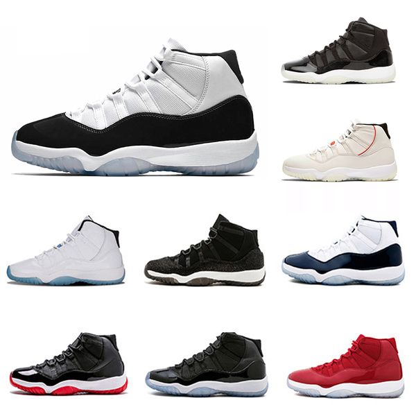 2019 concord 45 prom night xi 11s 11 cap and gown men women basketball shoes bred space jam mens sports sneakers 
2019 concord 45 prom night xi 11s 11 cap and gown men women basketball shoes bred space jam mens sports sneakers