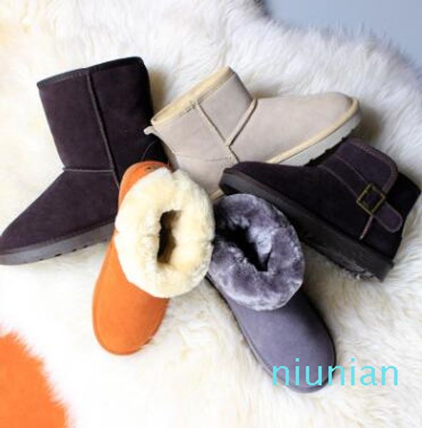 short women snow boots fur integrated keep warm boots shoes christmas gift us4-uds12, Black
short women snow boots fur integrated keep warm boots shoes christmas gift us4-uds12, Black