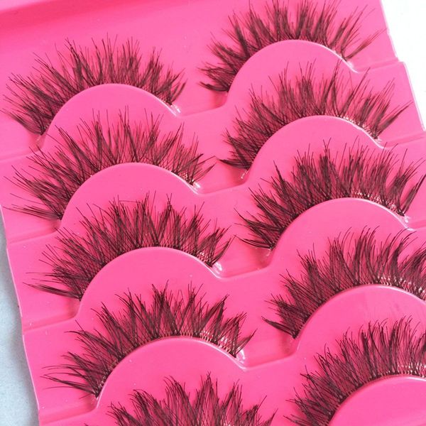 5 pairs natural soft beauty thick long eyelashes makeup false eye lashes handmade thick fake false eyelashes
5 pairs natural soft beauty thick long eyelashes makeup false eye lashes handmade thick fake false eyelashes