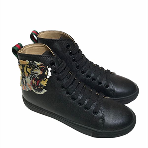 european and american couples high-end shoes 2019 autumn new scalp embroidered tiger shoes for men and women leisure sports 02, Black
european and american couples high-end shoes 2019 autumn new scalp embroidered tiger shoes for men and women leisure sports 02, Black