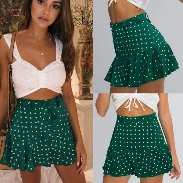 женщины лето сексуальный шифон skort green dot print высокая талия зашнуровать рябить мини юбка корейские юбки женская одежда уличная одежда, Black
женщины лето сексуальный шифон skort green dot print высокая талия зашнуровать рябить мини юбка корейские юбки женская одежда уличная одежда, Black