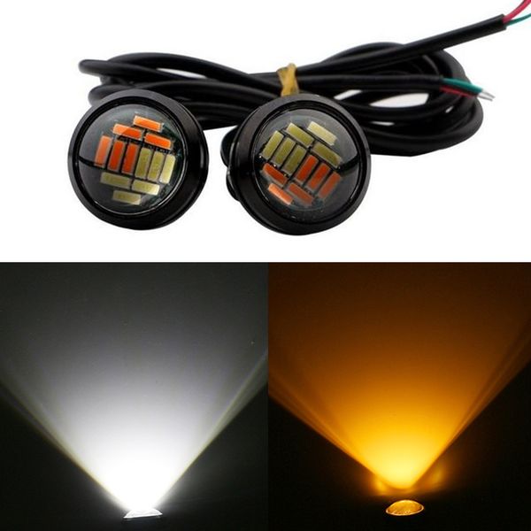 10pcs auto eagle eye drl led daytime running lights with turn signal 23mm 12v led waterproof white yellow source light
10pcs auto eagle eye drl led daytime running lights with turn signal 23mm 12v led waterproof white yellow source light