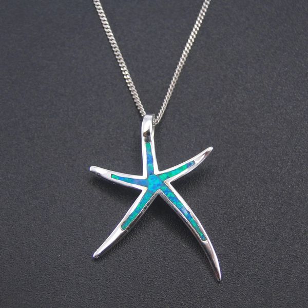 selling 100% 925 sterling silver jewelry amazing blue fire opal pendant opal starfish necklace women jewelry without chain
selling 100% 925 sterling silver jewelry amazing blue fire opal pendant opal starfish necklace women jewelry without chain