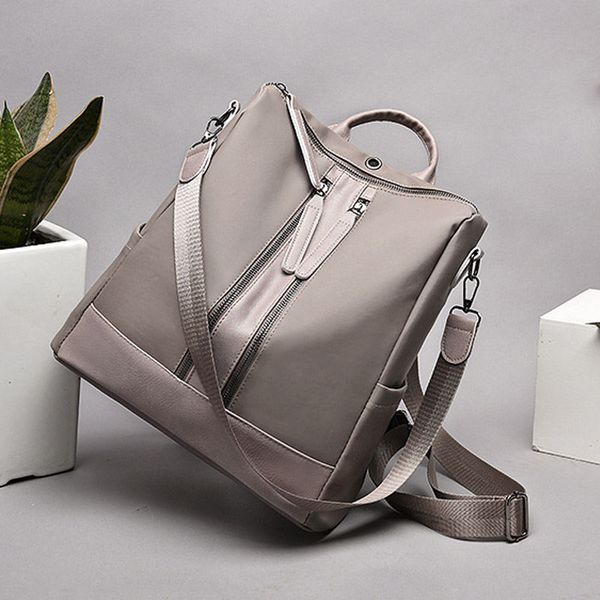 2019 new women fashion solid oxford backpack students' korean waterproof shoulder school bag female large capacity travel packet
2019 new women fashion solid oxford backpack students' korean waterproof shoulder school bag female large capacity travel packet