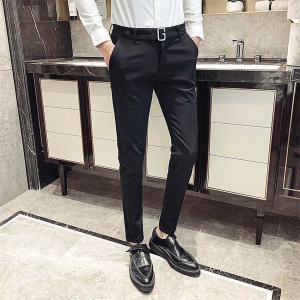 28-34 spring autumn formal wear men pants dress full length slim fit casual men's social pants all match office trousers men, White;black
28-34 spring autumn formal wear men pants dress full length slim fit casual men's social pants all match office trousers men, White;black