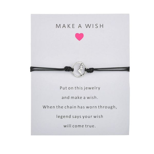 somsoar jewelry volcano charms rope bracelet woven bracelet with wish card as christmas day gift, Golden;silver
somsoar jewelry volcano charms rope bracelet woven bracelet with wish card as christmas day gift, Golden;silver