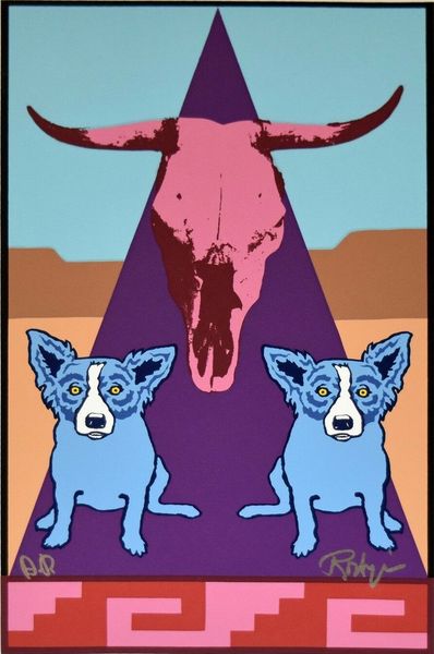 george rodrigue blue dog pueblo puppies home decor handpainted &hd print oil paintings on canvas wall art pictures 200115
george rodrigue blue dog pueblo puppies home decor handpainted &hd print oil paintings on canvas wall art pictures 200115
