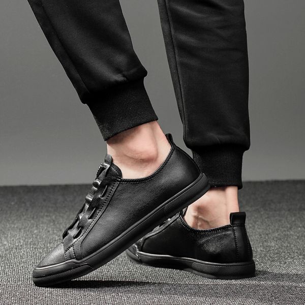 2019 brand fashion genuine leather shoes outdoor lace up oxfords men shoes men sneakers flats casual male leather l4, Black
2019 brand fashion genuine leather shoes outdoor lace up oxfords men shoes men sneakers flats casual male leather l4, Black