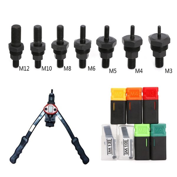 1pc riveter gun part threaded mandrel replacement for hand nut rivet metric m3-m12
1pc riveter gun part threaded mandrel replacement for hand nut rivet metric m3-m12