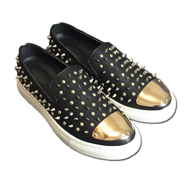 men shoes casual shoes rivet metal male fashion men flat black red sneaker loafer ins lazy man
men shoes casual shoes rivet metal male fashion men flat black red sneaker loafer ins lazy man