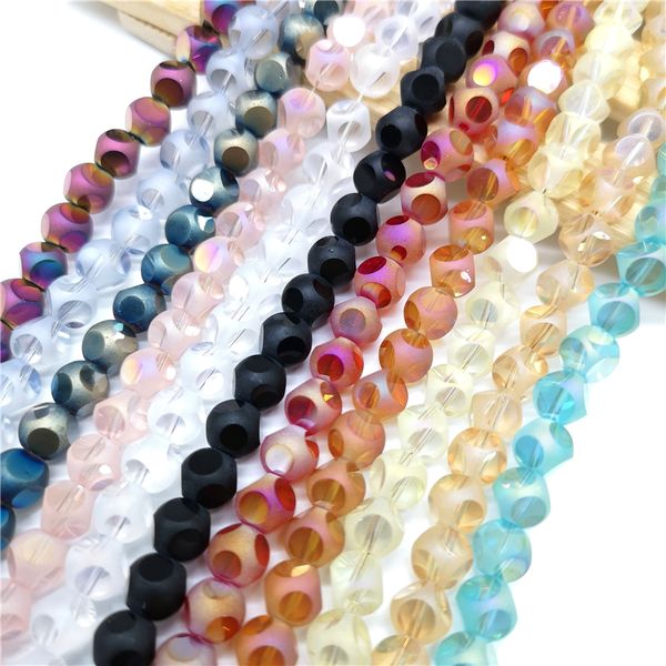 8mm crystal glass beads accessories for jewelry making, six faceted crystal cube glass beads,20 pcs/lot
8mm crystal glass beads accessories for jewelry making, six faceted crystal cube glass beads,20 pcs/lot
