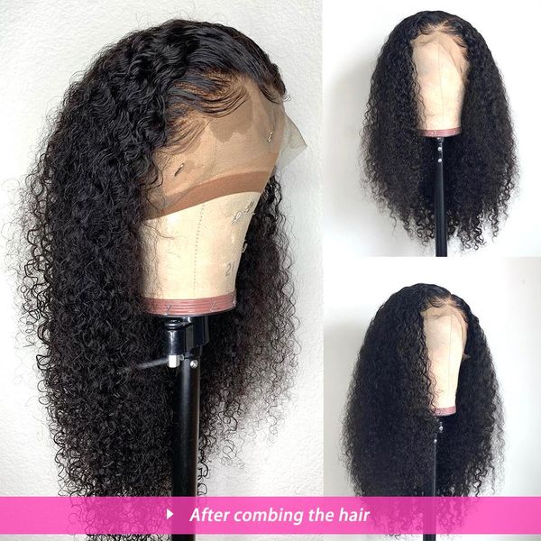 deep wave wig 360 lace frontal wig pre plucked with baby hair 180% density curly human hair wigs for black women, Black;brown
deep wave wig 360 lace frontal wig pre plucked with baby hair 180% density curly human hair wigs for black women, Black;brown