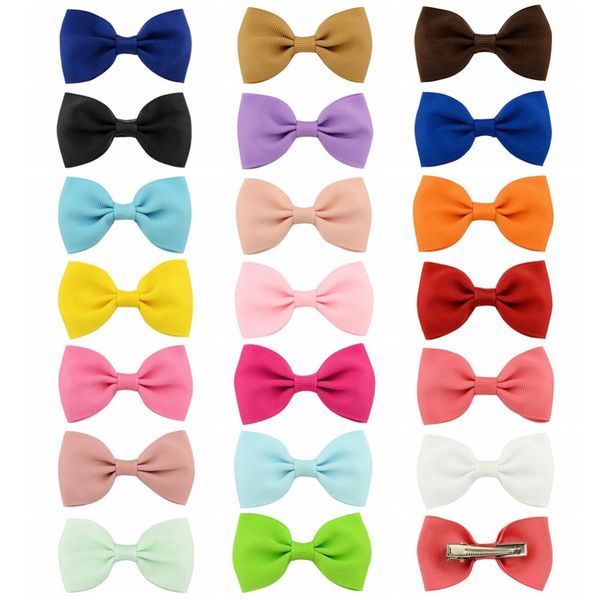 1 pcs mini 2.75'' bow tie hair clip small sweet solid ribbow bow safety hair clips kids hairpins accessories gift 643, Slivery;white
1 pcs mini 2.75'' bow tie hair clip small sweet solid ribbow bow safety hair clips kids hairpins accessories gift 643, Slivery;white