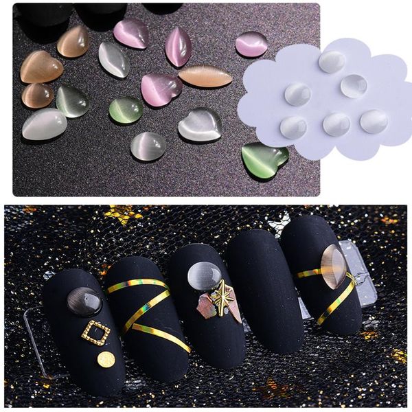 waterdrop/round shape glitter crystal charms nail art rhinestone cat eyes stone mix opal stones natural resin manicure tips, Silver;gold
waterdrop/round shape glitter crystal charms nail art rhinestone cat eyes stone mix opal stones natural resin manicure tips, Silver;gold