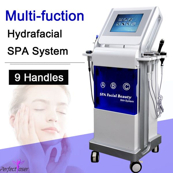 9 в 1 hydrafacial машине уход за кожей кислородная лицевая машина для удаления угрей Алмазная микродермабразия глубокая очистка hydrofacial
9 в 1 hydrafacial машине уход за кожей кислородная лицевая машина для удаления угрей Алмазная микродермабразия глубокая очистка hydrofacial