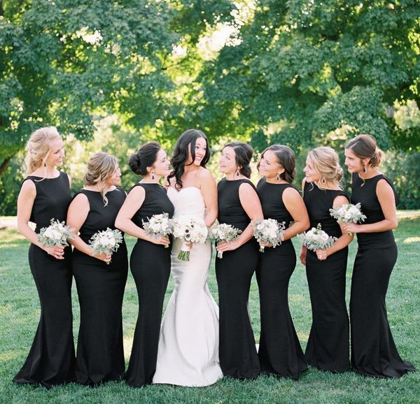 black backless bridesmaid dress mermaid summer country garden formal wedding party guest maid of honor gown plus size custom made, White;pink
black backless bridesmaid dress mermaid summer country garden formal wedding party guest maid of honor gown plus size custom made, White;pink