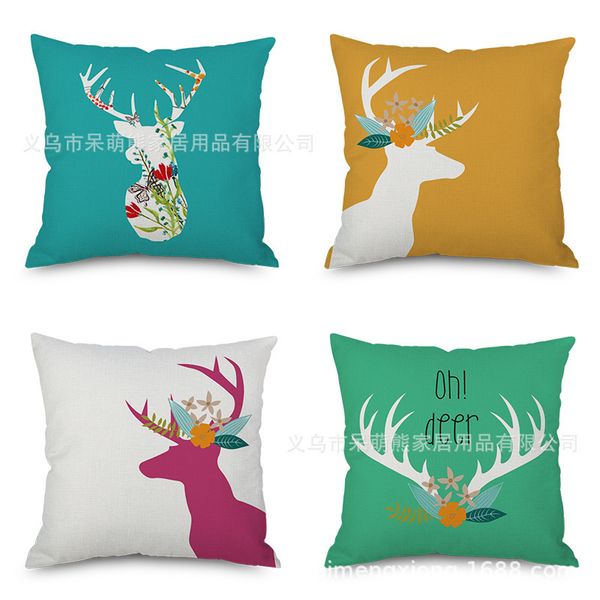 northern europe wind flax pillow imitate hold ma pillow case sika deer head automobile sofa back cushion concise cushion pillow
northern europe wind flax pillow imitate hold ma pillow case sika deer head automobile sofa back cushion concise cushion pillow
