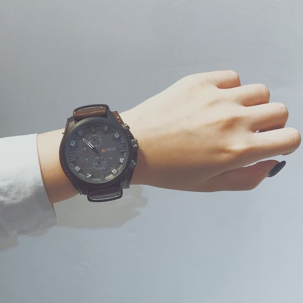 tide men quartz watch male watches sport wristwatch boys genuine leather hour personalized dropshipping, Slivery;brown
tide men quartz watch male watches sport wristwatch boys genuine leather hour personalized dropshipping, Slivery;brown