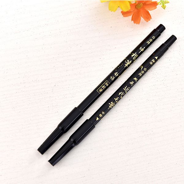 1pc simple retro watercolor ink pen marker gel pen writing brush drawing school office supplies stationery papeleria sl1704, Black;red
1pc simple retro watercolor ink pen marker gel pen writing brush drawing school office supplies stationery papeleria sl1704, Black;red